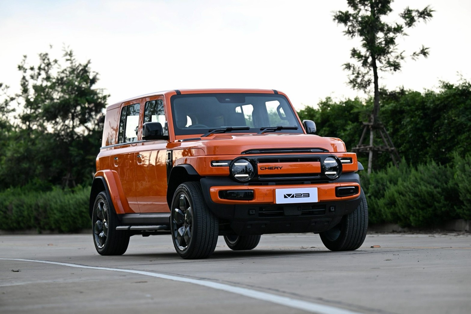 Chery iCar V23 Retro Offroad EV รถเช่าดอนเมือง