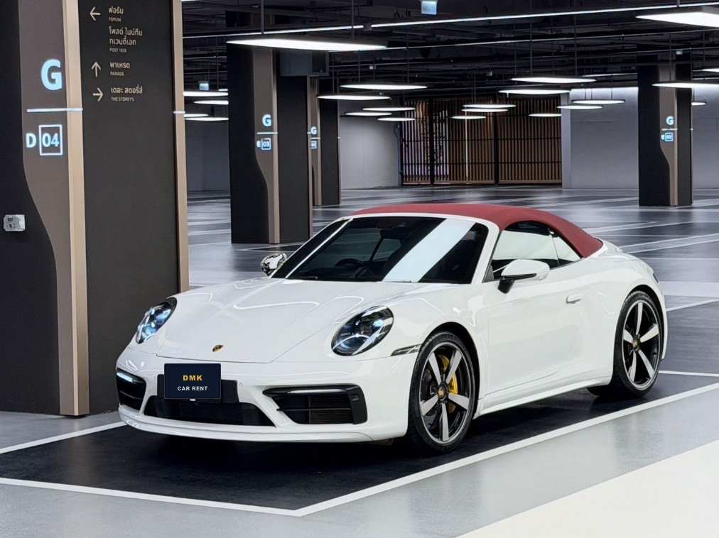 Porsche 911 (992) Cabriolet เช่ารถดอนเมือง